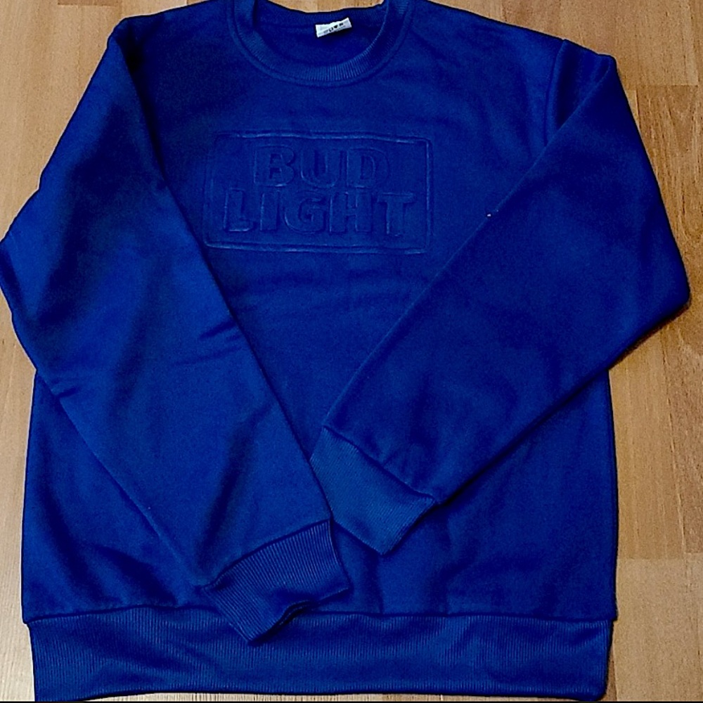 Bud Light Embossed Sweater Limited Edition